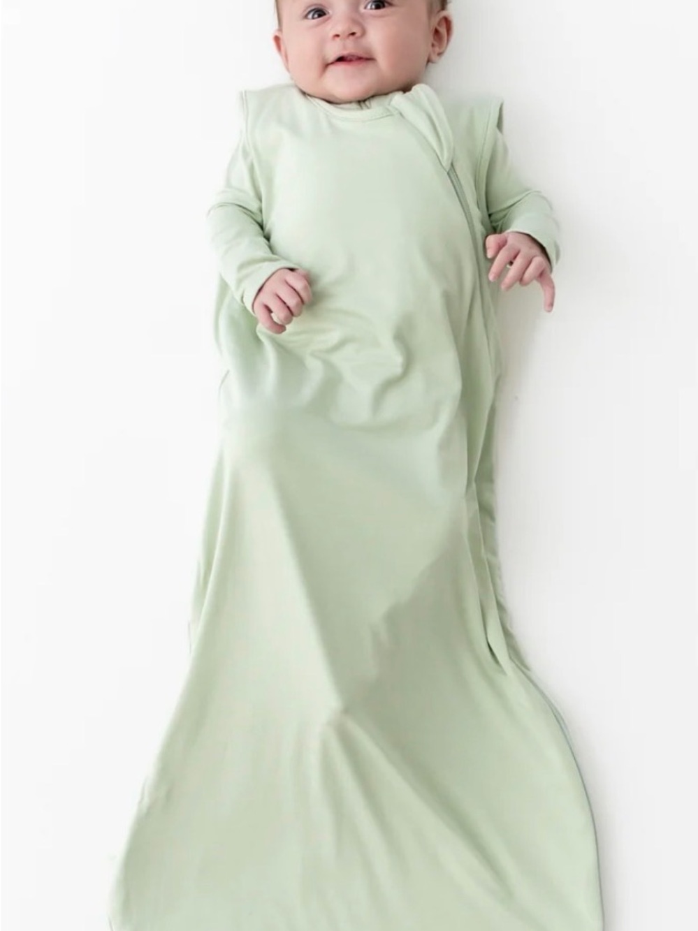 Kyte BABY Sage Green Long Sleeve Sleep Sack